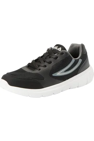 Fila Jumbler Active Teens, Scarpe da Corsa, Nero, Grigio e Viola, 36 EU