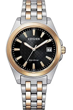 Citizen Orologio Analogo al Quarzo Donna con Cinturino in Acciaio Inossidabile EO1213-85E