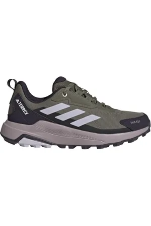 adidas Terrex Anylander Rain.RDY Hiking Shoes, Scarpe da Trekking, Olive Strata/Silver Dawn/Amber Tint, 39 1/3 EU
