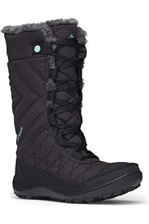 Columbia Minx Mid III Wp Omni-Heat, Stivali da Neve, Bambina, Nero (Black Iceberg 010), 36 EU