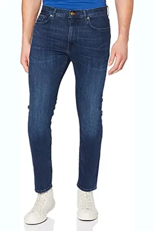 Tommy Hilfiger Jeans Uomo Core Slim Bleecker Elasticizzati, Blu (Bridger Indigo), 36W / 34L