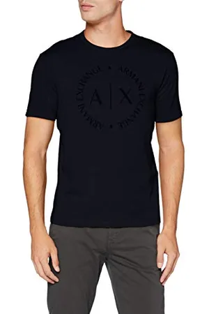 Armani Exchange Tee With Tone-on-tone Logo, T-shirt, Uomo, , L