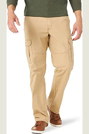 Wrangler Authentics Relaxed Fit Stretch Cargo Pant Pantaloni Casual, , 33W x 32L Uomo
