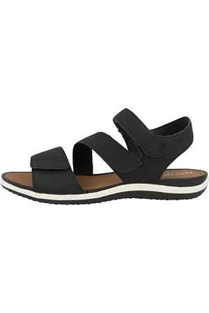 Geox D Sandal Vega, Donna, Black, 42 EU