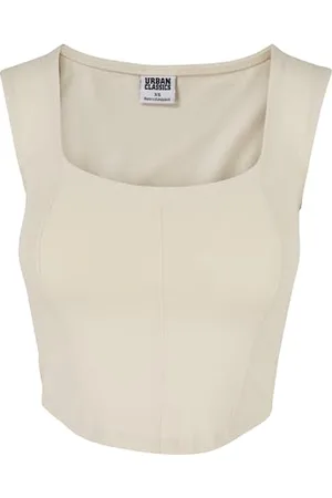 Urban classics Corsage Top da Donna Canottiera, , M