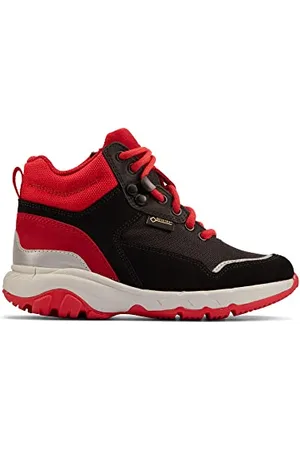Clarks RockRaceGTX K, Stivali da Neve, Black Combi, 31 EU