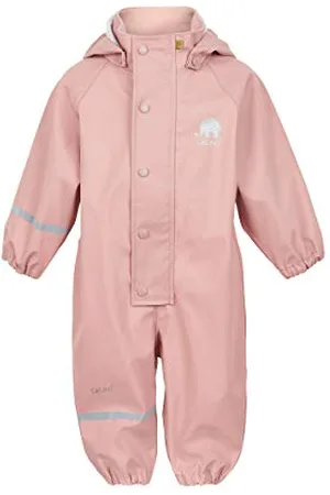 CeLaVi Regenanzug Einteilig in Vier Farben Giacca Impermeabile, (Misty Rose 524), 92 (Taglia Produttore: 90) Bambino