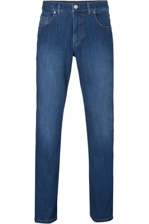 Brax Style Cooper Denim Masterpiece Jeans, (Regular Blue), 38W / 32L Uomo