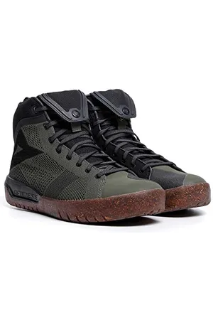 Dainese Metractive Air Shoes, Stivali da Motocicletta Uomo, Grape-Leaf/Nero/Gomma Naturale, 46 EU