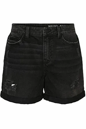 Noisy May NMSMILEY Nw DEST Shorts VI061BL BG Noos Pantaloncini, , M Donna