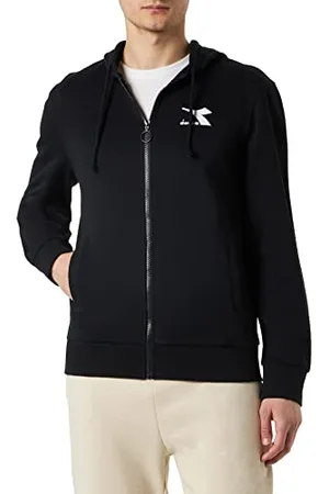 Diadora Hoodie FZ Core, Black, XXL Uomo