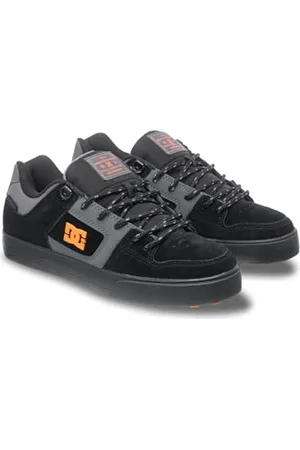 Dcshoes Pure WNT, Scarpe da Ginnastica Uomo, Grey/Black/Orange, 40 EU
