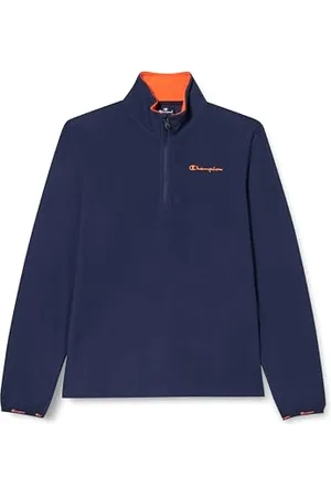 Champion Legacy Micro Polar Fleece B - Quick-dry Micropolar Half Zip, Felpa, , 5-6 anni
