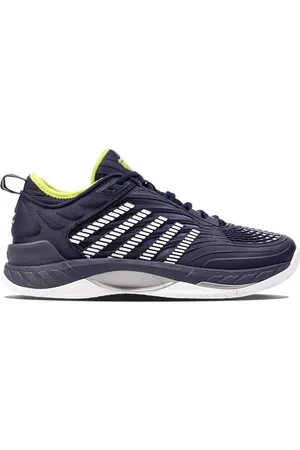 K-Swiss Performance Hypercourt Supreme 2, Scarpe da Tennis Uomo, Peacoat/White/Lime Green, 42.5 EU