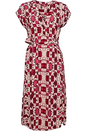 ESPRIT 073ee1e303 Vestito, 663/rosa Fucsia 4, 46 Donna