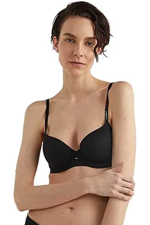 Tommy Hilfiger DEMI BRA UW0UW03159, Donna, (Black), 34A
