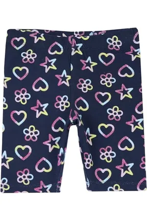 chicco Leggings Bambina, Leggings Corti, con Grafiche Moderne e alla Moda e Comoda Vita Elasticizzata, in Cotone, Abbigliamento Bambina e Ragazza, Designed in Italy