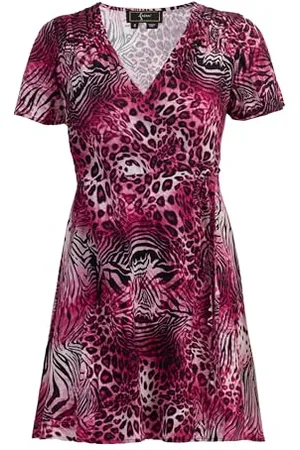 Faina Minikleid mit Animal-Print NAN, , M Donna