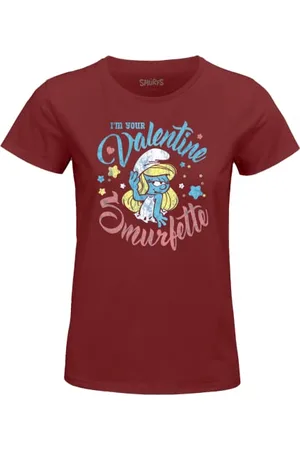 LES SCHTROUMPFS Wosmurfts021 T-Shirt, , XL Donna