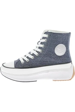 Kaporal 5 Christa, Scarpe da Ginnastica Donna, Strass Denim, 40 EU