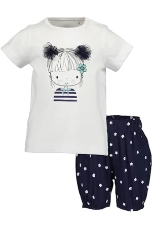 Blue Seven Mädchen Outfit - 2er Set, Pantaloncini Bimba 0-24,