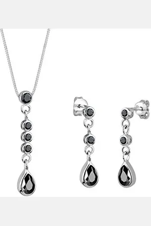 Elli Set di Gioi Tropfen Zirkonia 925 Sterling Silber