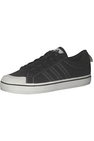 adidas Bravada 2.0 Lifestyle Skateboarding Canvas Shoes, Scarpe Uomo, Core Black/Core Black/off White, 44 2/3 EU