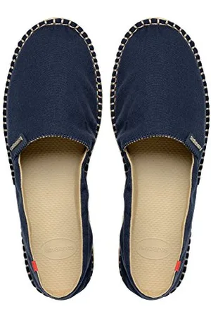Havaianas Origine III, Espadrille Unisex - Adulto, Blu Navy/Beige, 37 EU