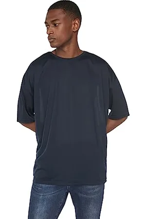 Trendyol T-Shirt a Maniche Corte Oversize da Uomo Esterno, , S