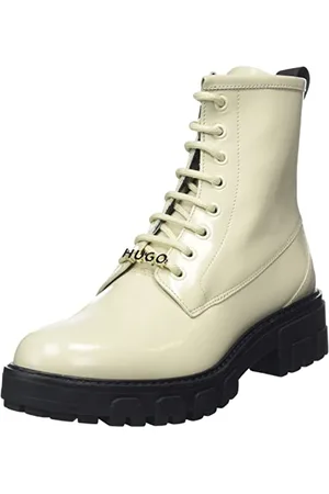HUGO BOSS Axel Lacebootie-br, Stivaletto alla Caviglia Donna, , 39 EU