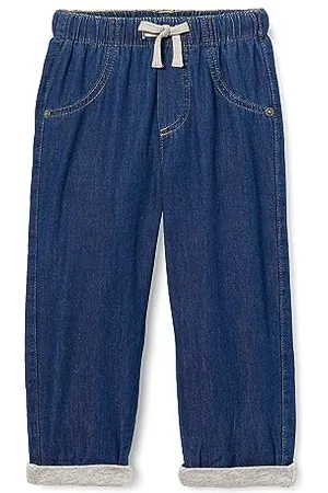Benetton Pantalone 4dhjge007, Jeans Bambini e ragazzi, Blu 901, 82