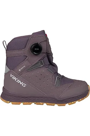 Viking Es​p​o​ Hi​g​h​ 2 GTX BOA R Wa​r​m​, Stivali da Neve Unisex - Bambini e ragazzi, Viola (Plum), 41 EU