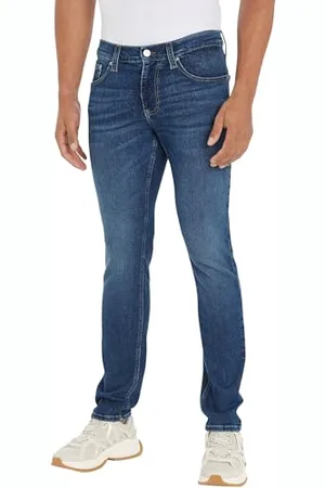 Tommy Hilfiger Uomo Jeans Scanton Slim Fit, Blu ( Dark), 28W/30L