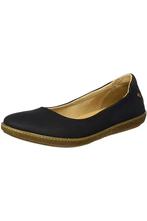 El Naturalista Donna Ballerine Classiche Coral, Signora Ballerine,Soletta Removibile,Ballerine,Scarpe estive,Scarpe Slip-on,Black,36 EU / 3.5 UK