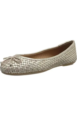 Geox D Palmaria, Ballerine Donna, Oro (Lt Gold), 41 EU