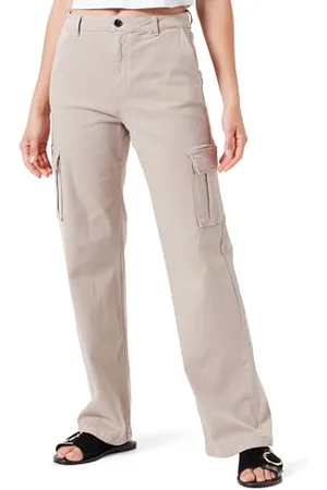 ONLY Onlsafai-Missouri HW STR Cargo Pant Pnt Pantaloni, , (M) W x 32L Donna