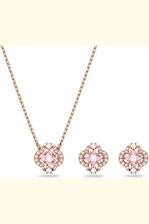 Swarovski Set Sparkling Dance, Quadrifoglio, , Placcato color oro