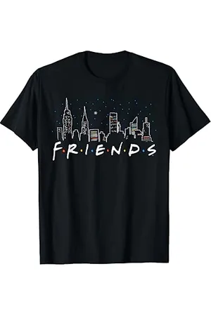 Friends Santa Skyline Maglietta
