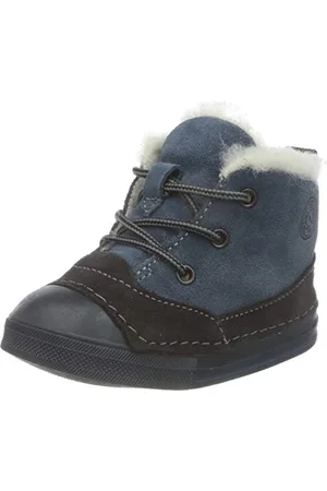 Primigi PTD 64004, Scarpa First Walker, Unisex - Bambini e Ragazzi, Blu (Notte), 20 EU