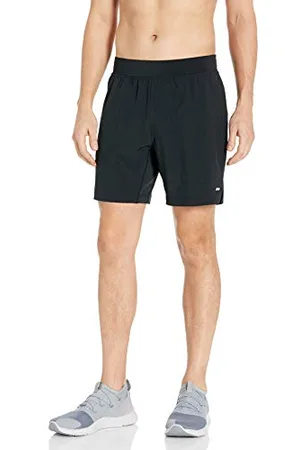 Amazon Pantaloncini da Allenamento in Tessuto Elasticizzato Performance Uomo, , XS