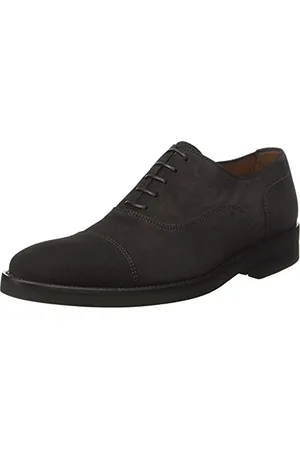 Lottusse L6591_104458, Oxford Uomo, Marrone Scuro, 38 EU