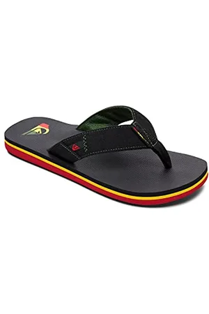 Quiksilver Molokai Abyss, Scarpe da Spiaggia e Piscina, Verde (Green/Black/Green Xgkg), 29 EU