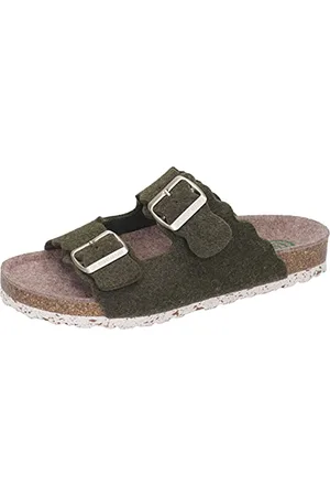 DR. BRINKMANN 320024-07, Ciabatte Unisex-Adulto, Grün, 38 EU