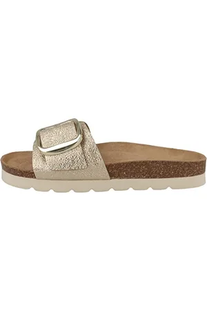 Geox D Brionia High G, Sandali Donna, Oro (Lt Gold), 36 EU