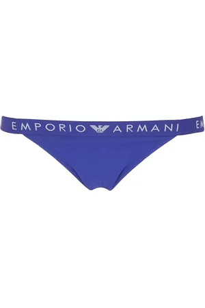 Emporio Armani Iconic Logoband Brasilian Half Slip, , M Women