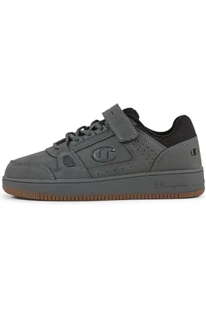 Champion RD18 Cord B GS Low, Sneakers, Grigio Scuro/Nero/Marrone Chiaro (ES014), 38 EU