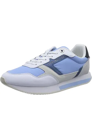 Tommy Hilfiger Sneakers da Runner Donna Essential TH Runner Scarpe Sportive, Blu (Vessel Blue), 41 EU