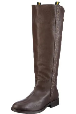 Mexx Devon 5a Leather High Boot F9RE0006, Stivali Donna, Marrone (Braun (Taupe 209)), 38
