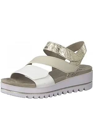 Jana 8-28264-28, Sandali Donna, Oro ( GOLD COMB ), 37 EU Larga
