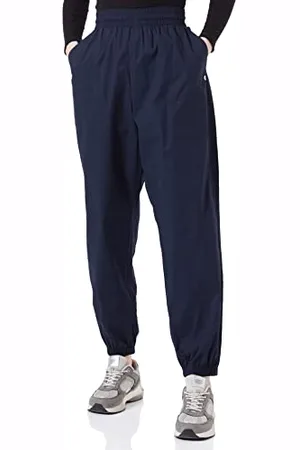 Champion Legacy American Classics Cotton Stretch Popeline High Waist Relaxed Elastic Cuff Pantaloni da Tuta, , L Donna